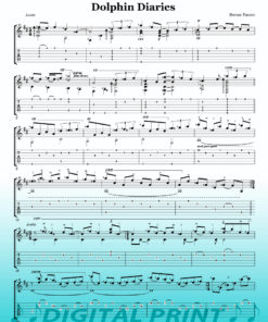 Dolphin Diaries (Water Dance for Peace) sheet music by Stevan Pasero